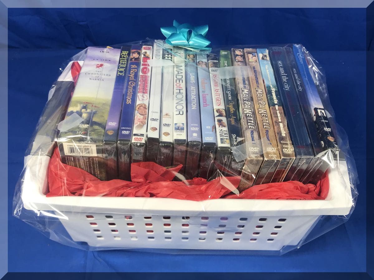 AES86.com Blessed Sacrament Movie Night Memories Theme Basket December 07, 2024